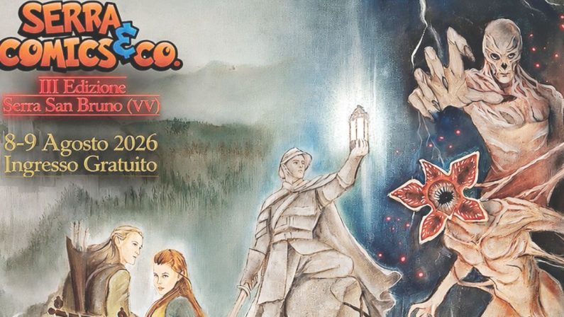 Serra San Bruno si veste di pop con il Comics