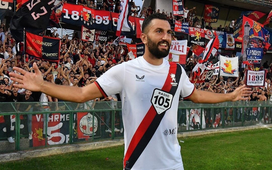 Massimo Coda ai tempi del Genoa