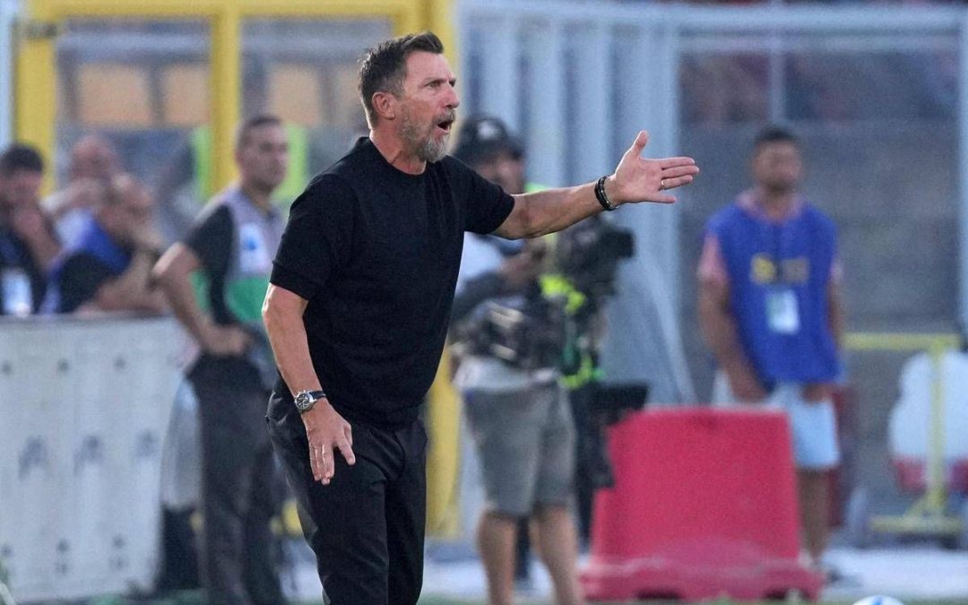 Lecce-Roma, Di Francesco protesta su gol di Rodrigo Mora: cos’è successo