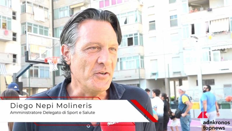 Sport e Salute, Nepi Molineris: “A Trapani nuovo spazio Illumina rivolto ai giovani del quartiere”
