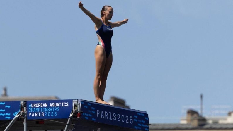 Europei tuffi, Cosetti da sogno: medaglia d’argento nella categoria grandi altezze