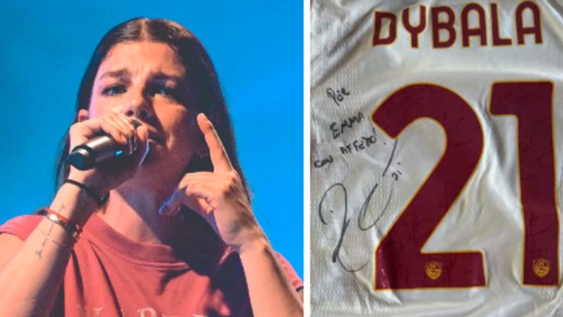 Emma e Dybala, il trend “L’amore non mi basta” e il regalo alla cantante