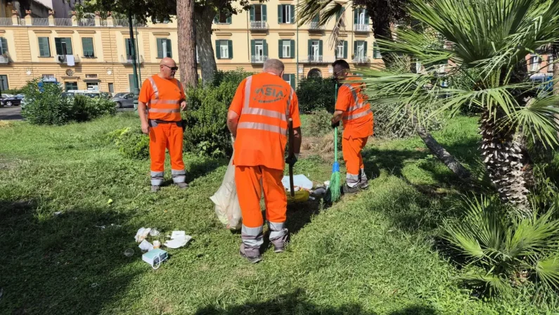 Napoli, tutela del decoro urbano: trenta interventi nell’ultima settimana