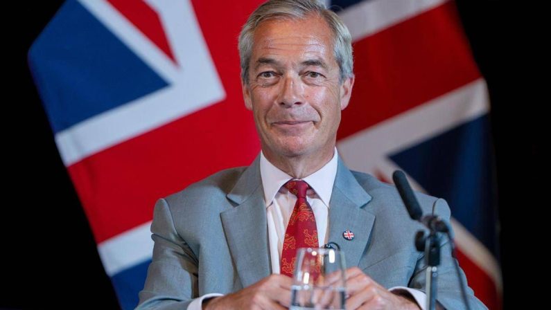 Gb, Nigel Farage rieletto: leader di Reform Uk in Parlamento con il 62,82% dei voti