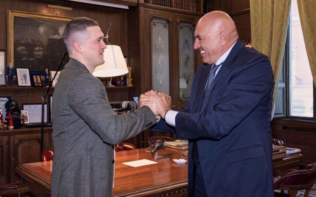 Ucraina, Crosetto incontra Fedorov: ex ministro di Kiev diventa consulente dell’Italia