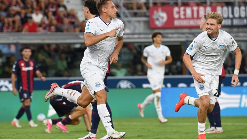 Frattesi subito decisivo, la Lazio piega 1-0 il Bologna al Dall’Ara
