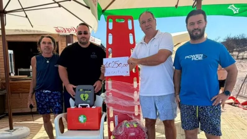 Gallipoli, solidarietà per il titolare dello stabilimento balneare distrutto dall’incendio