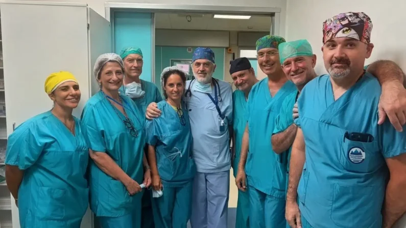 Collaborazione Dulbecco-Gaslini, operata a Catanzaro una neonata con grave malformazione