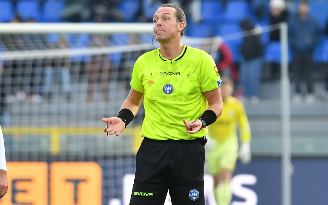 Serie A, le designazioni arbitrali della seconda giornata: Napoli-Como a Pairetto