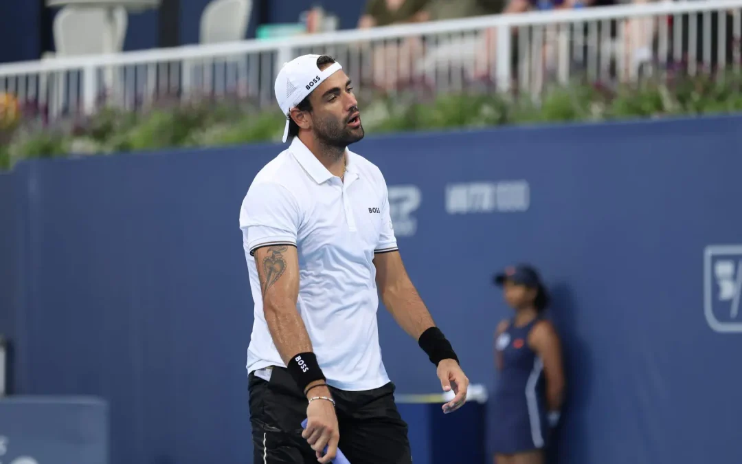Masters 1000 di Cincinnati, Berrettini eliminato al secondo turno da Lehecka