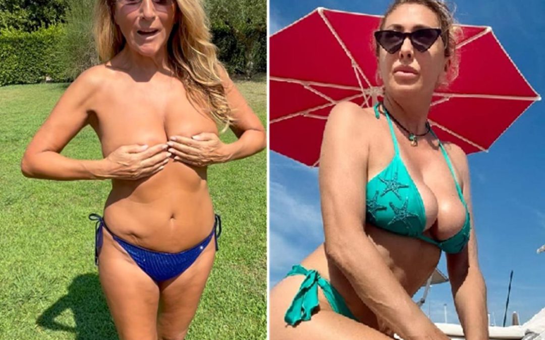 In topless sui social, la solidarietà di Jo Squillo a Sabrina Salerno: unite contro gli haters