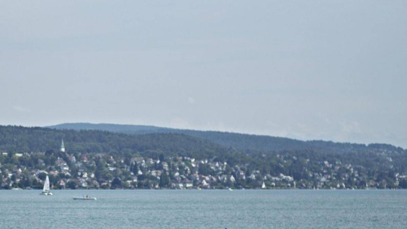 Il livello del Lago di Zurigo raggiunge il minimo storico