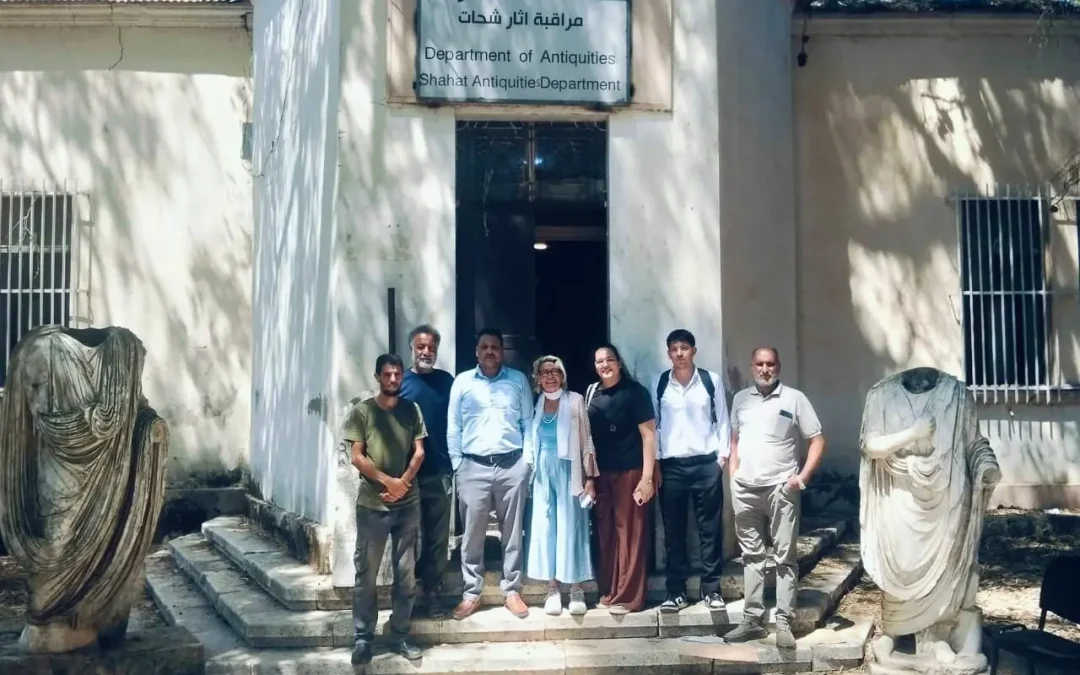 Libia, la missione archeologica italiana dell’Università di Campania è arrivata a Shahat