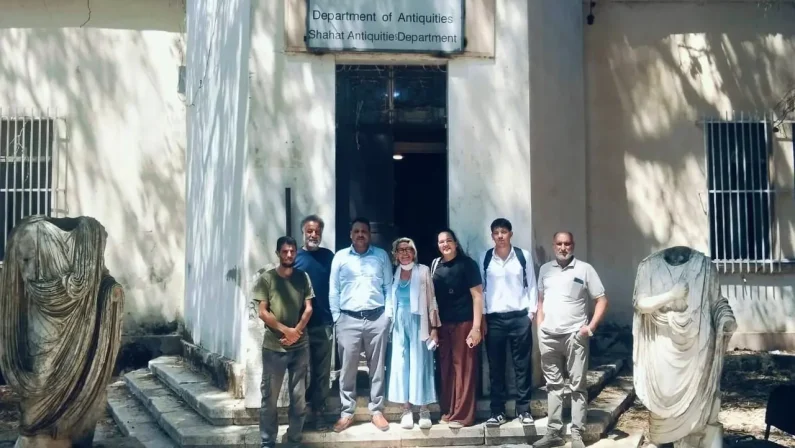 Libia, la missione archeologica italiana dell’Università di Campania è arrivata a Shahat