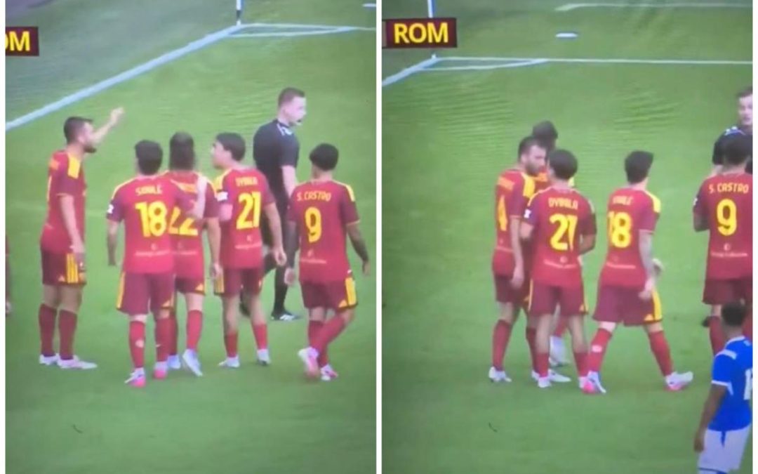 Roma, maxi lite in amichevole: Cristante rimprovera Soulé e interviene… Dybala