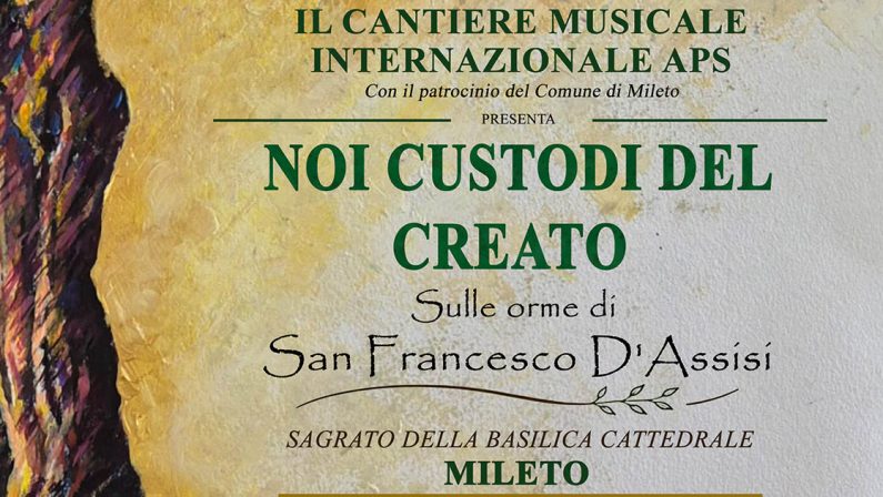 Mileto, il Cantiere musicale internazionale porta in scena il musical su San Francesco