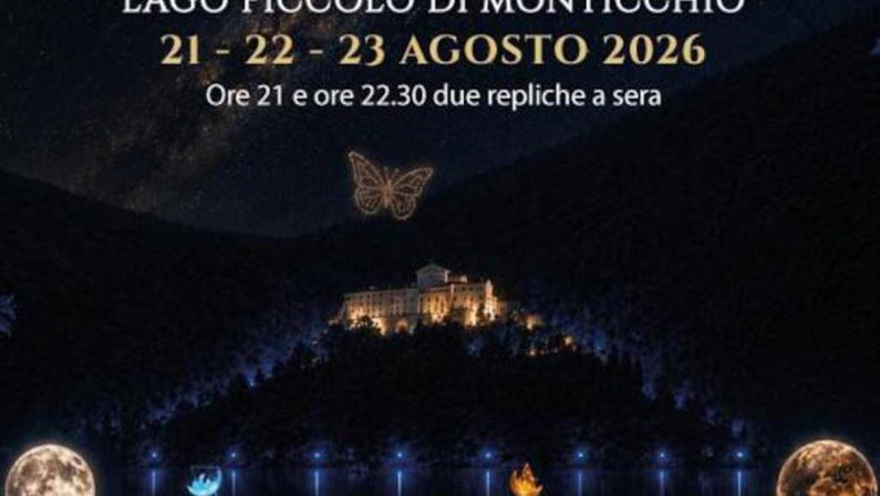Teatro il viaggio della Bramea, a Monticchio spettacolo di luci, droni e danza
