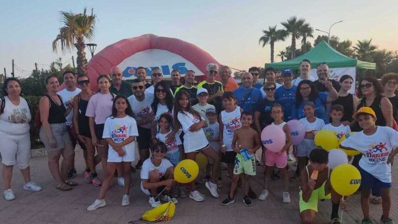 Locri, successo per il Fit Walking Young 2026 tra sport, sostenibilità e donazione