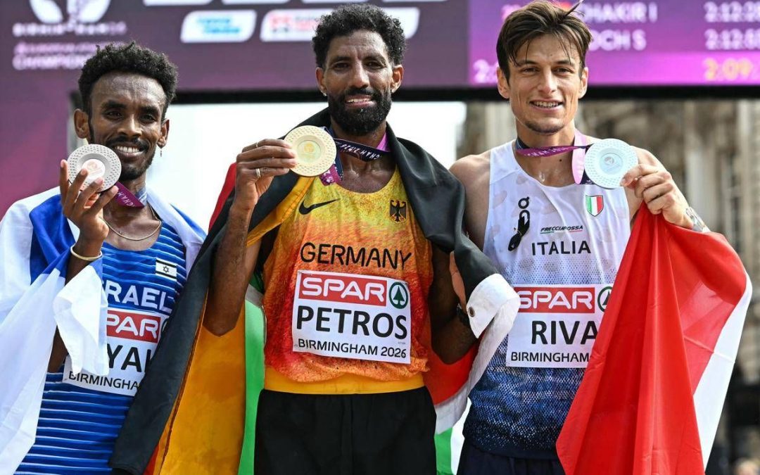 Europei Atletica, doppio argento per l’Italia nella maratona: Riva e squadra femminile sul podio