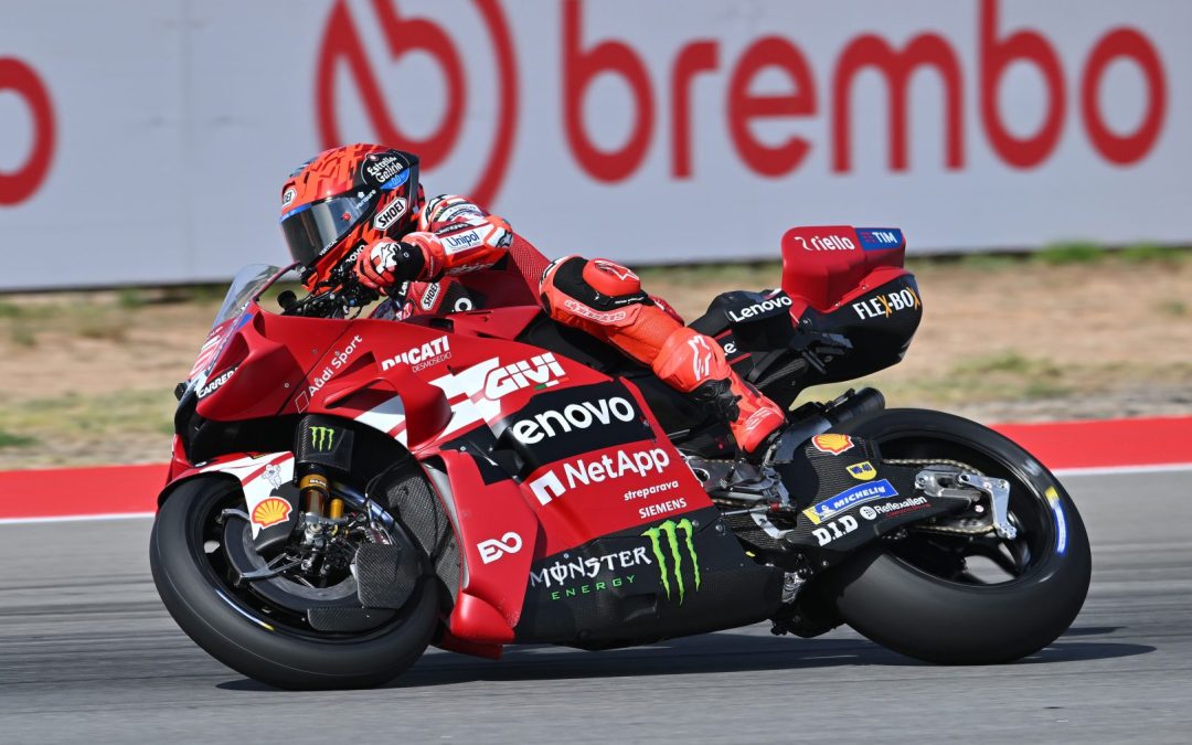 Marc Marquez vince la Sprint Race ad Aragon, Bezzecchi scatterà dalla pole in gara