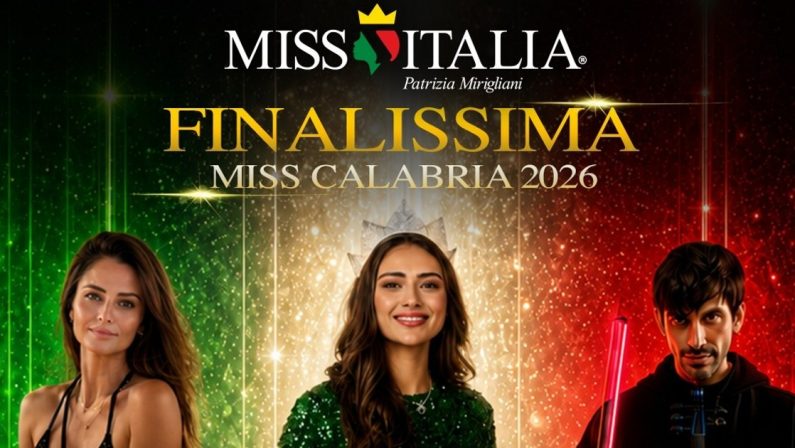 Finalissima Miss Italia Calabria 2026: il 28 agosto nell’anfiteatro comunale di Trebisacce