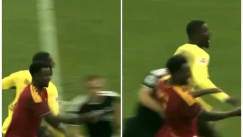 Borussia Dortmund-Roma, Ndicka travolto… dall’arbitro
