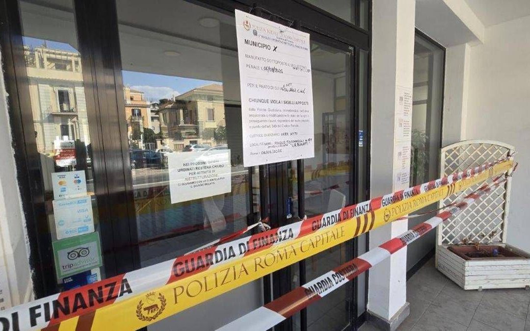 Ostia, sequestrati i due stabilimenti storici Urbinati e Le Palme