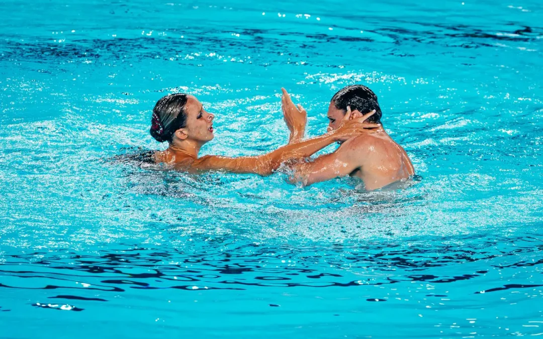 Nuoto artistico, Pelati e Ruggiero argento nel duo misto tecnico agli Europei di Parigi