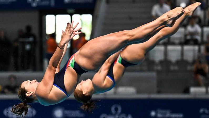 Pellacani cinquina d’oro agli Europei, trionfa con Pizzini nel sincro dal trampolino