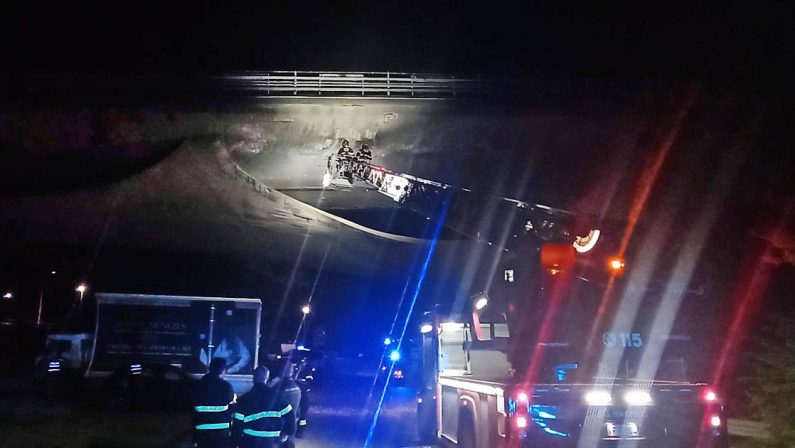 Potenza, il Ponte Musmeci perde pezzi
