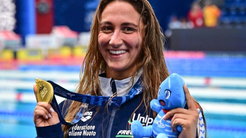 Agli Europei di nuoto oro Quadarella nei 1500 sl, bronzo per la 4X100 sl mista