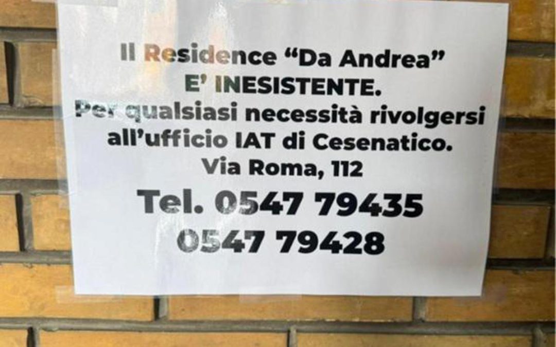Residence fantasma a Cesenatico: la procura apre un fascicolo per truffa aggravata
