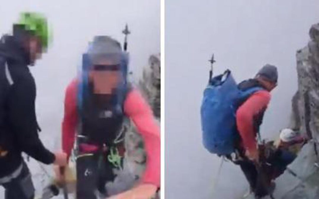 “Spostati, idiota”: insulti e spinte sulle vetta a 3000 metri