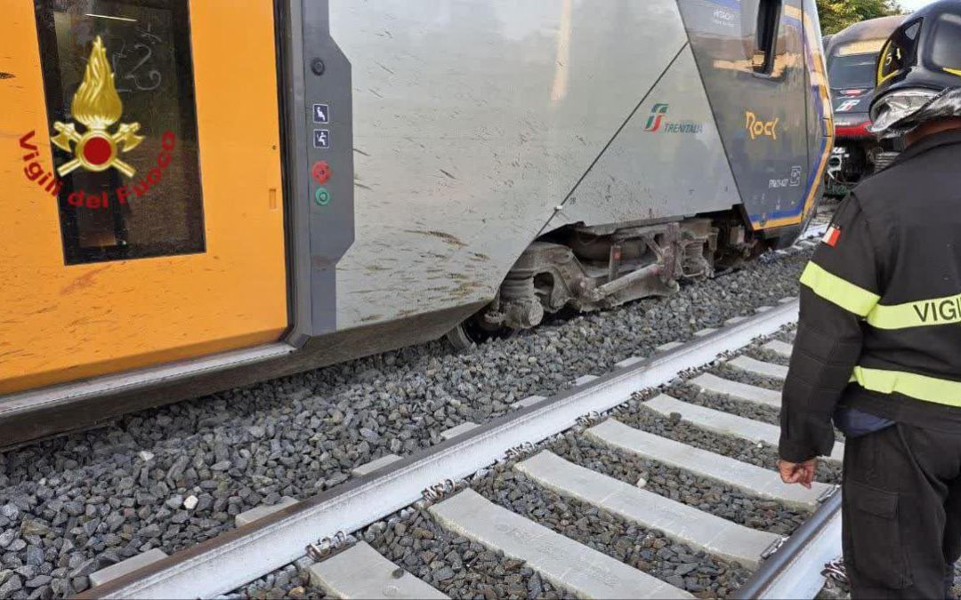 Roma, mucche su binari: treno deraglia vicino a stazione di Piana Bella a Montelibretti, nessun ferito