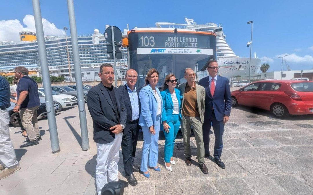 Palermo: inaugurata la nuova fermata di Amat