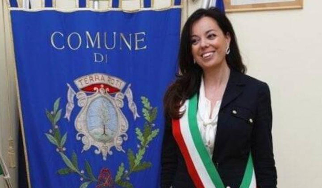 L’ex sindaca di Ruoti, Anna Scalise che ha vinto la causa contro Salinardi