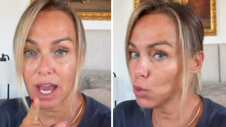 Sonia Bruganelli criticata per il suo aspetto, lei replica: “Sono vecchia e ho le rughe”