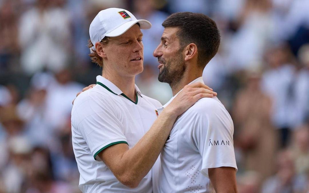 Djokovic esalta Sinner: “Tutto merito dello sci, mi rivedo in lui”