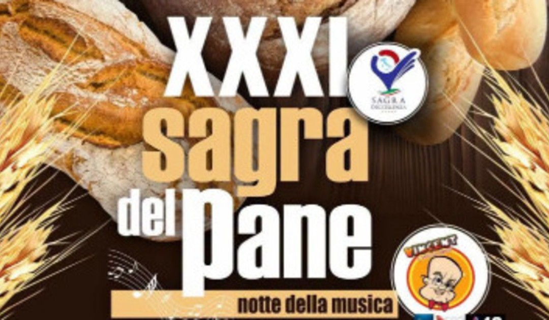 Stefanaconi al via la XXXI Sagra del Pane con musica dal vivo