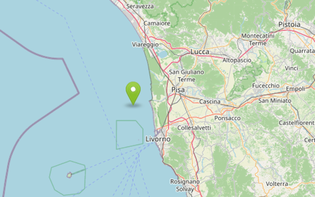 Terremoto oggi in Toscana, scossa di magnitudo 3.7: avvertita sulla costa a Massa, Lucca, Livorno e Pisa