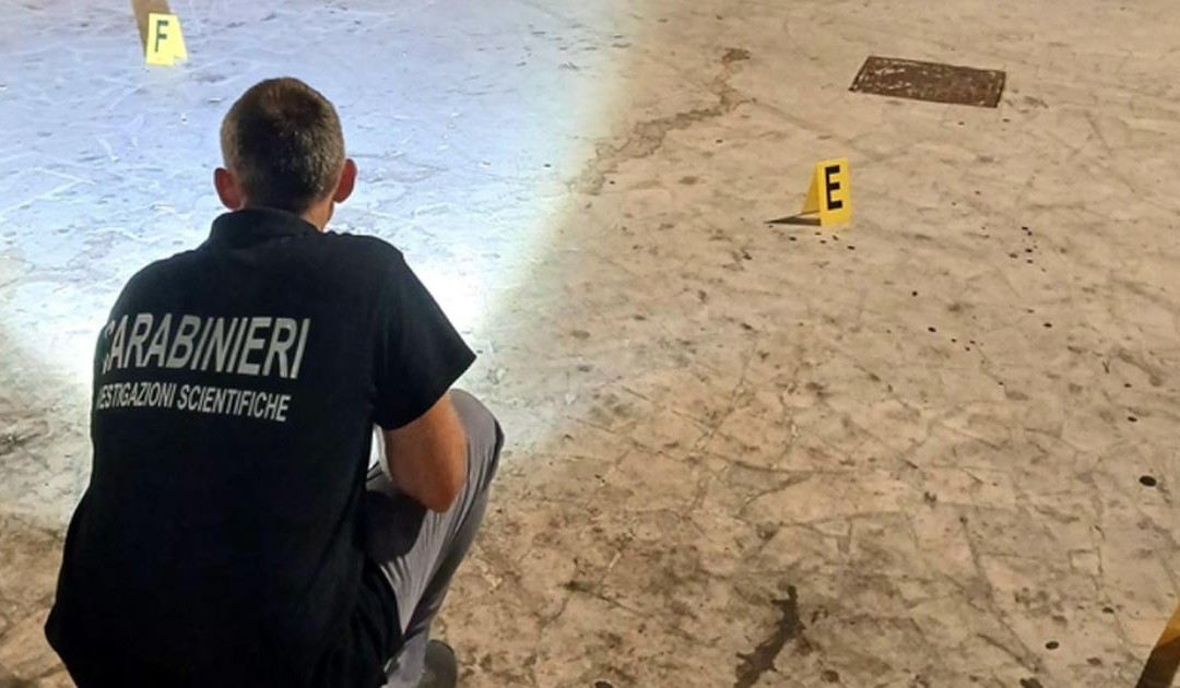 Il luogo dell'accoltellamento