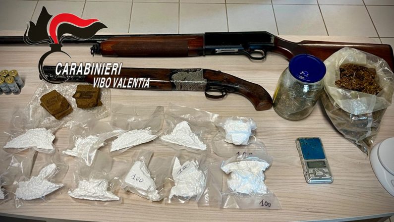 Vibo, sequestrati due fucili utilizzati per i raid criminosi nella zona industriale