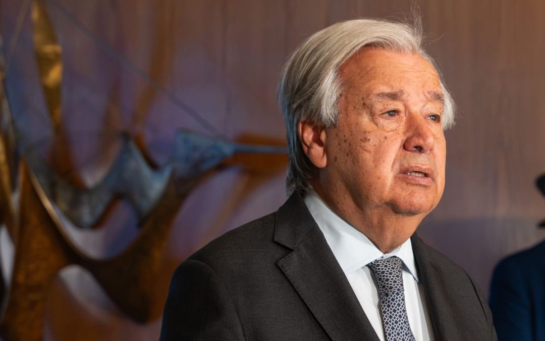 Guterres “Raddoppiare gli sforzi per limitare l’aumento delle temperature”