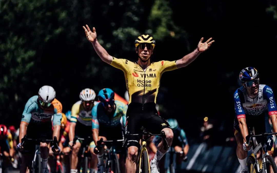 Tripletta di Brennan alla Vuelta, Mas sempre in maglia rossa