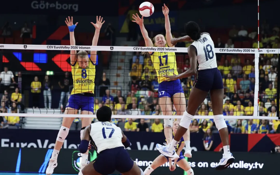 Europei femminili di volley, l’Italia batte la Svezia e va in semifinale