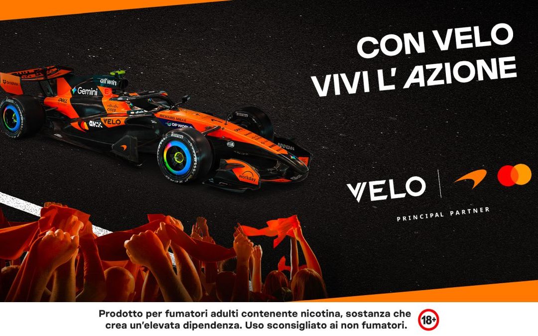 VELO e il McLaren Mastercard Formula 1 Team tornano protagonisti al GP d’Italia