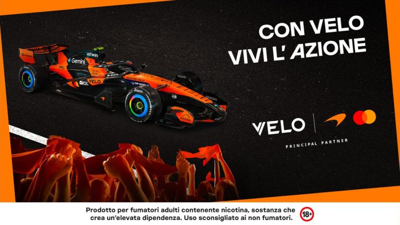 VELO e il McLaren Mastercard Formula 1 Team tornano protagonisti al GP d’Italia