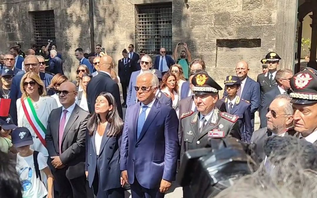 Palermo ricorda Dalla Chiesa a 44 anni dall’eccidio mafioso, presente Piantedosi