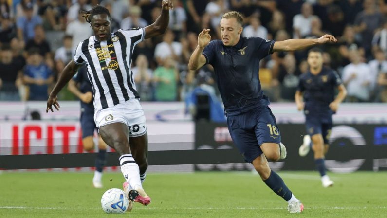 La Lazio batte anche l’Udinese, in testa con Inter e Roma