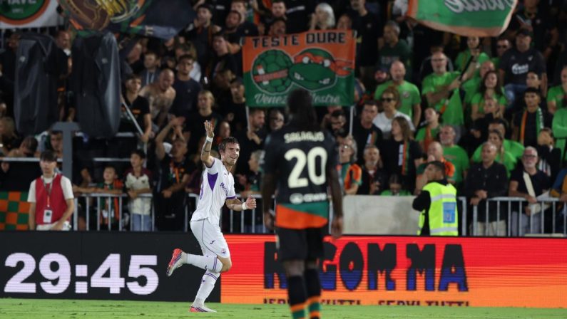 La Fiorentina rinasce con Vanoli e Mastantuono, Venezia ko 4-2